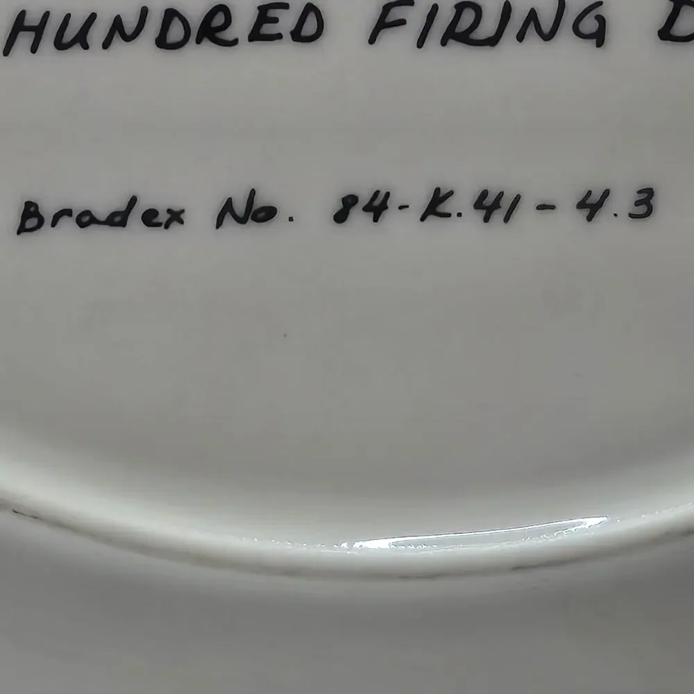Knowles The Cookie Tasting Joseph Csatari Grandparent Plate 1982 USA